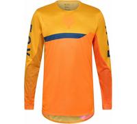 FOX Flexair Fracture Motocross Jersey, yellow-orange, size M for Men