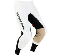 FOX Flexair Honda 2023 Motocross Pants, white/black, size 36