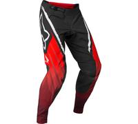 FOX Flexair Honda Motocross Pants, black/red, size 28