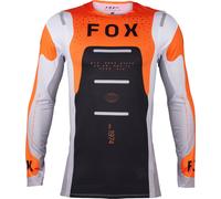 FOX Flexair Magnetic Motocross Jersey, orange/black/white, size XXL