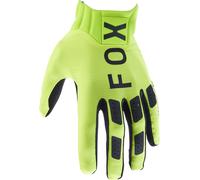 FOX Flexair Motocross Gloves, yellow, size S for Men