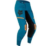 FOX Flexair Optical Ladies Motocross Pants, blue/black, size 14