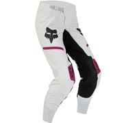 FOX Flexair Optical Ladies Motocross Pants, light grey/black, size 16