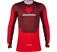 FOX Flexair Optical Motocross Jersey, red/red, size XL