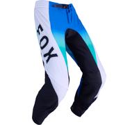 FOX Flexair Spire Motocross Pants, white-blue, size 32 for Men