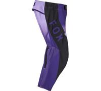 FOX Flexair Spire Youth Motocross Pants, black-purple, size XL