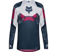 FOX Flexair Tactile Motocross Jersey, white-blue, size XL for Men