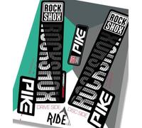 Fox Float-X2 Factory 2021 shock Decals - Teal - Licensed by Fox
