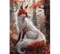 Fox Forest Jigsaw Puzzles for Adults 5000, 5000 Piece Jigsaw Puzzles, Classic Educational Jigsaws, Impossible de Assemble Handmade Decorative, Challenging Puzzle Games, Fun Family Activities FNKL0-419
