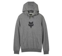 Fox Fox Head Fleece Pullover Hoodie Heather Graphite