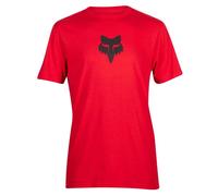 Fox Fox Head Premium Short Sleeve Tee Flame Red