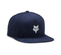 Fox Racing Men's Fox Head Snapback Hat, Midnight, One Size