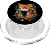 Fox Foxes Children Nature Women Girls Child Forest Animals PopSockets PopGrip for MagSafe