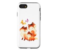Fox, Foxes, Foxy, Forest Animal, Family, Red Fox, Cute Case for iPhone SE (2020) / 7/8