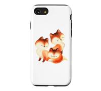 Fox, Foxes, Foxy, Forest Animal, Family, Red Fox, Cute Case for iPhone SE (2020) / 7/8