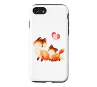 Fox, Foxes, Foxy, Forest Animal, Family, Red Fox, Cute Case for iPhone SE (2020) / 7/8
