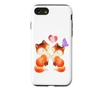 Fox, Foxes, Foxy, Forest Animals, Family, Cute Case for iPhone SE (2020) / 7/8