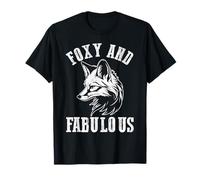 Fox Foxy and Fabulous Vintage Distressed Style T-Shirt