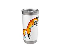 Fox Foxy Tattoo Flash Stainless Steel Insulated Tumbler