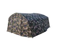 Fox Frontier II X Camo Deluxe Extension 150 x 260 x 155 cm - Tent Extension, Fishing Tent, Carp Tent