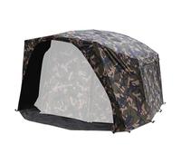 FOX Frontier II X Camo Deluxe Wrap | Carp Fishing Bivvy Wrap | Extends Bivvy by 60cm or Use as Full Wrap | 4 Double Zipped Air Vents | Storm Pole Attachments | D-Loops for Fast Setup | Code CUM378