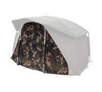 FOX Frontier II X Camo Mozzy Mesh | Carp Fishing Shelter Mozzy Mesh | Compatible with Frontier II X Deluxe Wrap | Full Zip In Design | 2 Way Double Zip Allows Letter Box Style Opening | Code CUM388