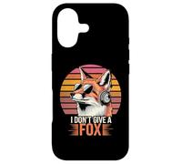 FOX Funny I Don't Give A Fox Case for iPhone 17