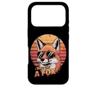 FOX Funny I Don't Give A Fox Case for iPhone 17 Pro