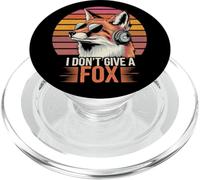 FOX Funny I Don't Give A Fox PopSockets PopGrip for MagSafe