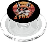 FOX Funny I Don't Give A Fox PopSockets PopGrip for MagSafe