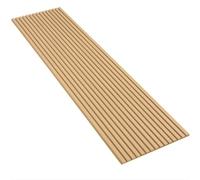 Fox & Grain Slat Wall Panelling- MDF Slat Wall Panels - Paintable Decorative Panels for Wall Kit for Home Décor - Easy-to-Install Wall Panelling Kits (3)