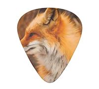 Fox Guitar Plectrums 12 Pieces Set =>> Comfortable In The Hand With Smooth Edges Three Thicknesses To Match
