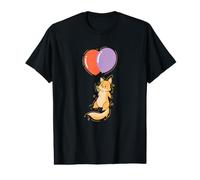 Fox Hangs on Balloon Value Graphic T-Shirt