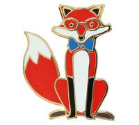 Fox - Hard Enamel Pin (Cloisonne Pin)