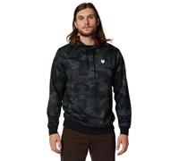 Fox Head Camo Pullover Hoodie in Black Camo