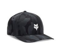 Fox Racing Men's Standard Fox Head TECH Flexfit, Black CAMO, Large
