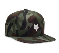 Fox Head Camo Tech Snapback Green Camo