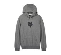 Fox Head Hoodie - Heather Graphite Grey