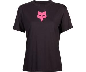 FOX Head Ladies T-Shirt, black-pink, size XL for Women