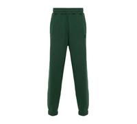 Fox Head Patch Jog Trousers - male - Maison Kitsuné - Sweatpants - Green - XL - Trousers XL