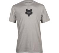 Fox Fox Head Premium Short Sleeve Tee Heather Graphite Grey