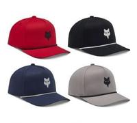 Fox Head Rope Snapback Cap