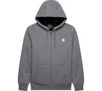FOX Head Sasquatch Fleece Zip Hoodie, Graphite, size 2XL
