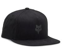 Fox Racing Snapback Hat - Fox Head - One Size - Black/Charcoal