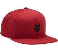Fox Racing Snapback Hat Fox Head One Size Flame Red