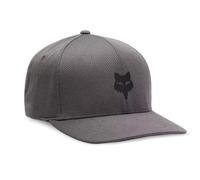 Fox Clothing Fox Head Tech Flexfit Hat Steel Grey