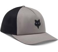 Fox Clothing Fox Head Trucker Hat Steel Grey