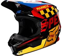 FOX Helmet Junior V-1 Czar Black/Yellow Ys