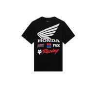 FOX Honda 195 Original T-Shirt BlackS Black