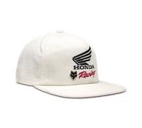 Fox Racing Men's Hat - HONDA Adjustable Cap - White